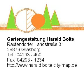 Gartengestaltung Harald Bolte