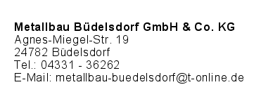 Metallbau Bdelsdorf GmbH & Co. KG