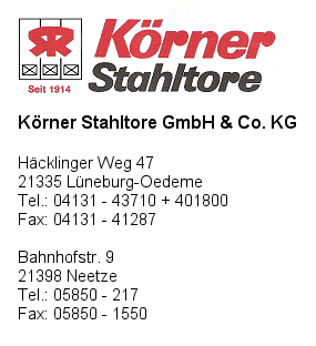 Krner Stahltore GmbH & Co. KG