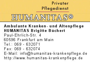 Ambulante Kranken- und Altenpflege HUMANITAS Brigitte Bchert