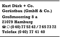 Drk & Co. Gerstbau (GmbH & Co.), Kurt
