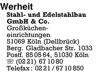 Werheit Stahl- und Edelstahlbau GmbH & Co.