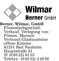 Berner GmbH, Wilmar