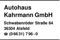 Autohaus Kahrmann GmbH