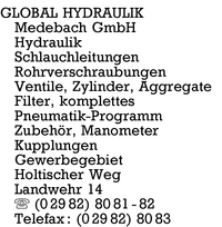 Global Hydraulik Medebach GmbH