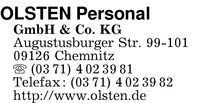Olsten Personal GmbH & Co. KG