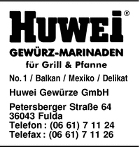 Huwei Gewrze GmbH