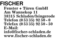 Fischer Fenster + Tren GmbH