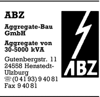 ABZ-Aggregate-Bau GmbH