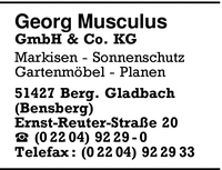 Musculus GmbH & Co. KG, Georg