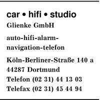 Car-Hifi-Studio Glienke GmbH