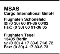 MSAS Cargo International GmbH