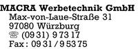 Macra Werbetechnik GmbH