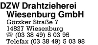 DZW Drahtzieherei Wiesenburg GmbH