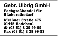 Ulbrig, Gebr., GmbH