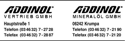 ADDINOL Minerall GmbH