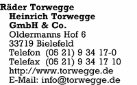 Rder Torwegge Heinrich Torwegge GmbH & Co.
