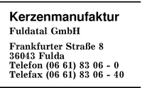 Kerzenmanufaktur Fuldatal GmbH