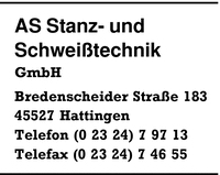 AS Stanz und Schweisstechnik GmbH