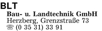 BLT Bau- und Landtechnik GmbH