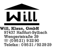 Will GmbH, Klaus