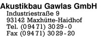Akustikbau Gawlas GmbH