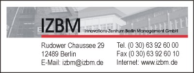 IZBM Innovations-Zentrum Berlin Management GmbH