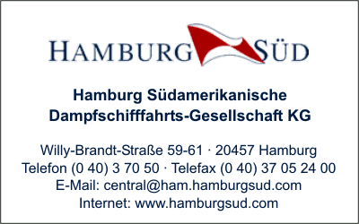 Hamburg Sdamerikanische Dampfschifffahrts-Gesellschaft KG