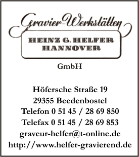 Gravier-Werksttten Heinz G. Helfer GmbH