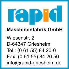 Rapid Maschinenfabrik GmbH