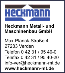 Heckmann Metall- und Maschinenbau GmbH