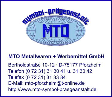 MTO Metallwaren + Werbemittel GmbH