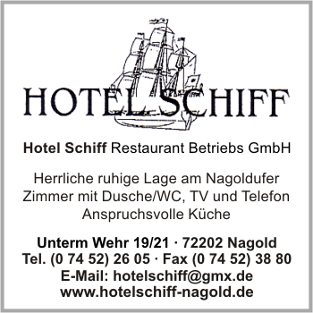 Hotel Schiff Restaurant Betriebs GmbH