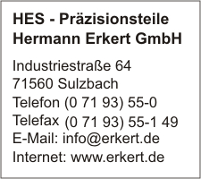 HES-Przisionsteile Hermann Erkert GmbH