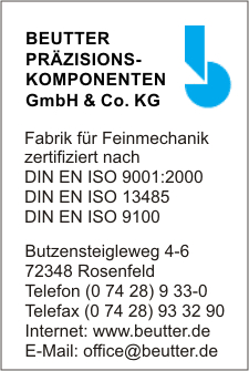 Beutter Przisions-Komponenten GmbH & Co. KG