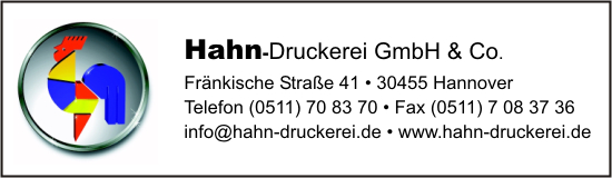 Hahn-Druckerei GmbH & Co.