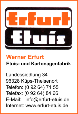 Erfurt Etuis- und Kartonagenfabrik, Werner