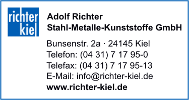 Richter Stahl-Metalle-Kunststoffe GmbH, Adolf