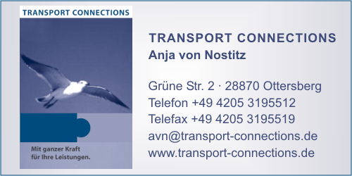 TRANSPORT CONNECTIONS Anja von Nostitz