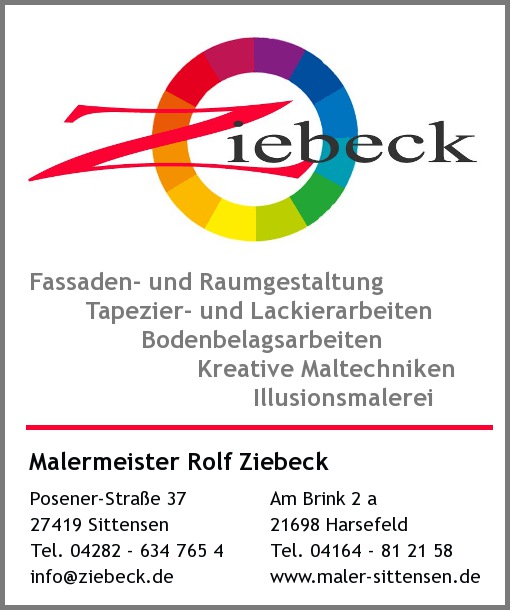 Malermeister Rolf Ziebeck