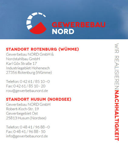 Gewerbebau NORD GmbH & Nordstahlbau GmbH