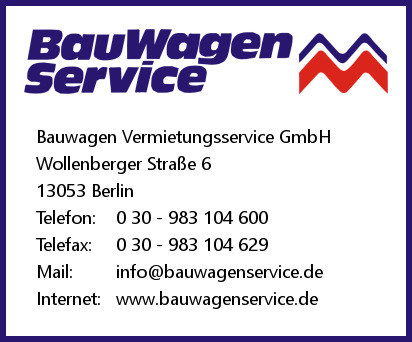 Bauwagen Vermietungsservice GmbH