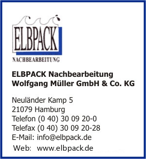 Elbpack Nachbearbeitung Wolfgang Müller GmbH & Co. KG