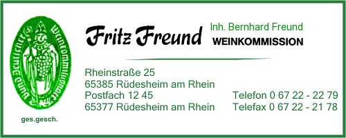 Freund Weinkommission, Fritz Inh. Bernhard Freund