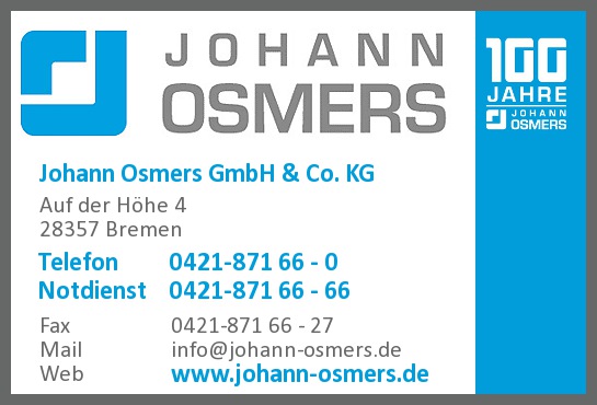 Osmers GmbH & Co. KG, Johann