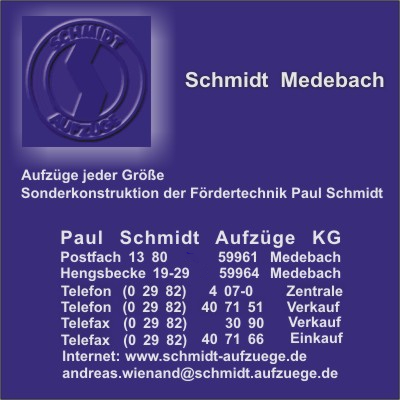 Schmidt Aufzge KG, Paul