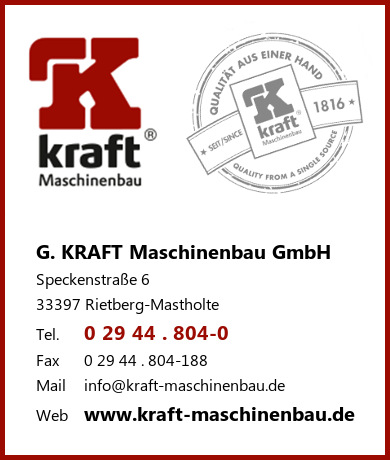 Kraft Maschinenbau GmbH, Gerhard