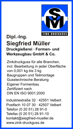 Mller GmbH + Co., Dipl.- Ing. Siegfried