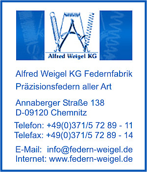 Weigel KG Federnfabrik, Alfred