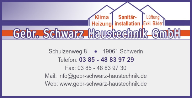 Gebrüder Schwarz Haustechnik GmbH